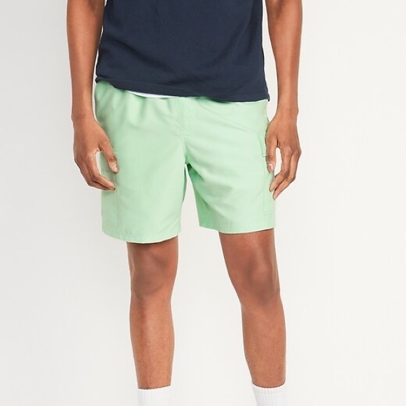 Old Navy Swim Old Navy Cargo Swim Trunks For Men 7 Inseam Small Nwt